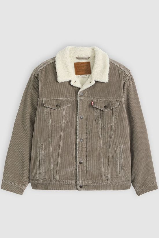 Levi's Veste Relaxed Fit Sherpa Trkr Smokey Taupe