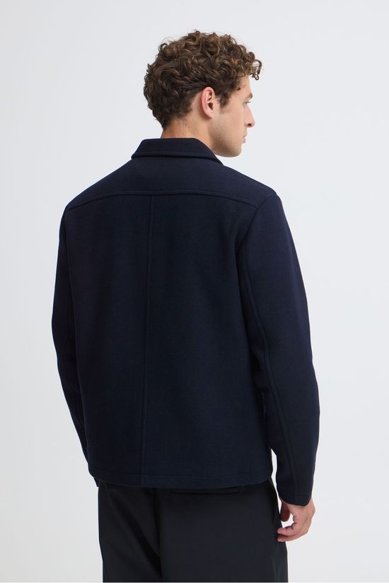 Casual Friday Manteau Cfmags 0365 Padded Jacket Dark Navy
