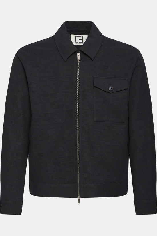 Casual Friday Chemise Cfflores 0308 Shacket Dark Navy