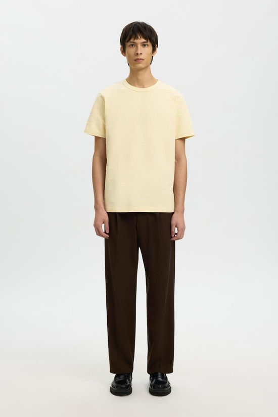 Selected T-Shirt Sander Seersucker Angora