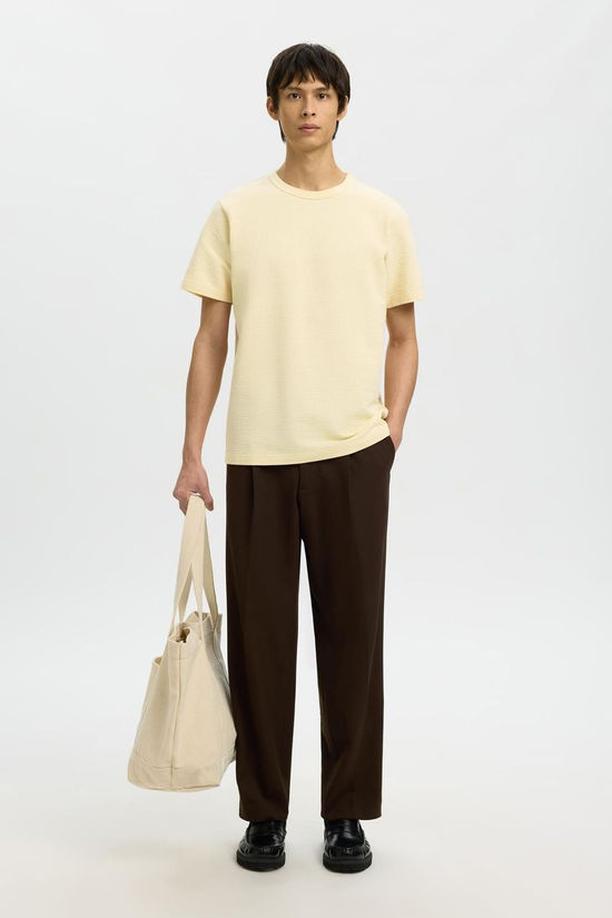 Selected T-Shirt Sander Seersucker Angora