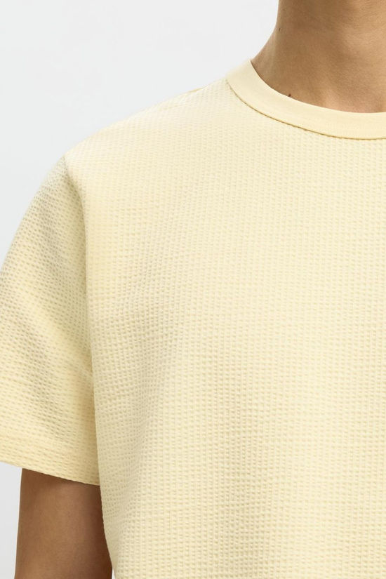 Selected T-Shirt Sander Seersucker Angora