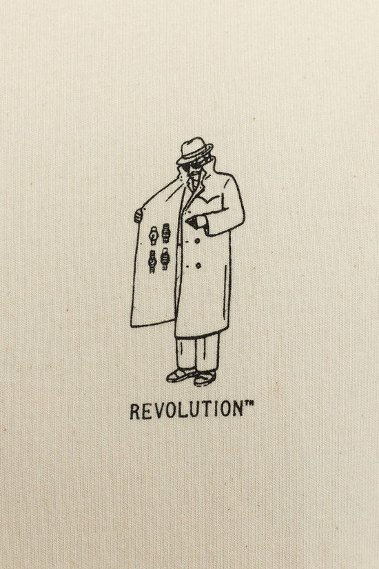 Revolution T-Shirt 1428 Dea Offwhite