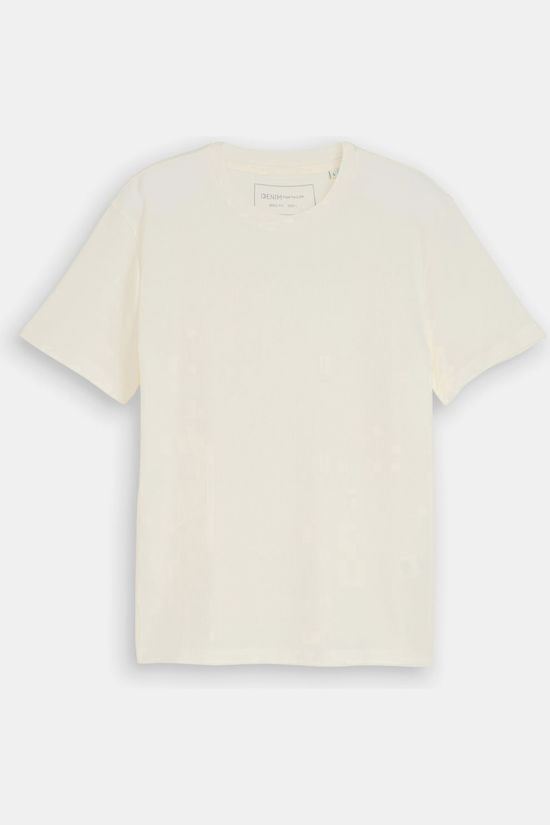 Tom Tailor T-Shirt 1050352 Wool White