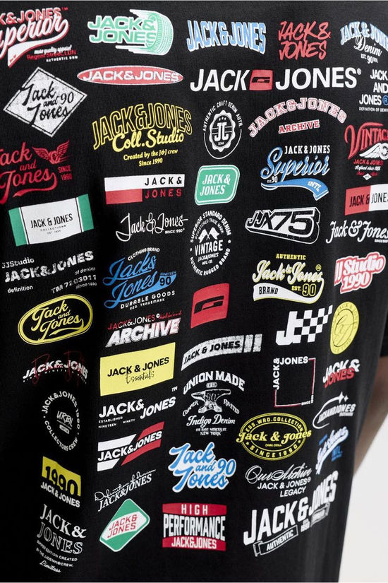 Jack & Jones T-Shirt Legacy Black