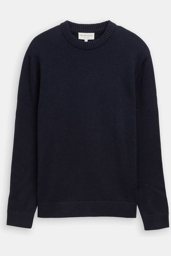 Tom Tailor T-Shirt 1052506 Knitted Navy Melange