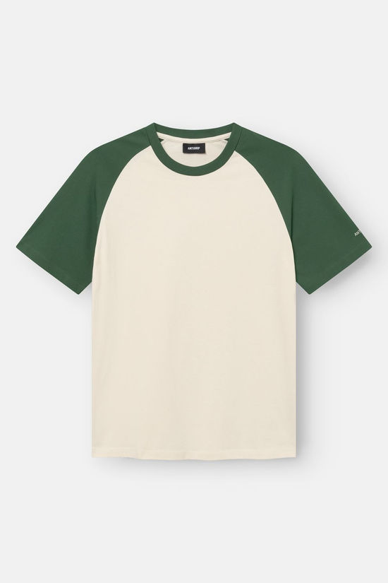 Antwrp T-Shirt Bi-Color Ragaln Ecru