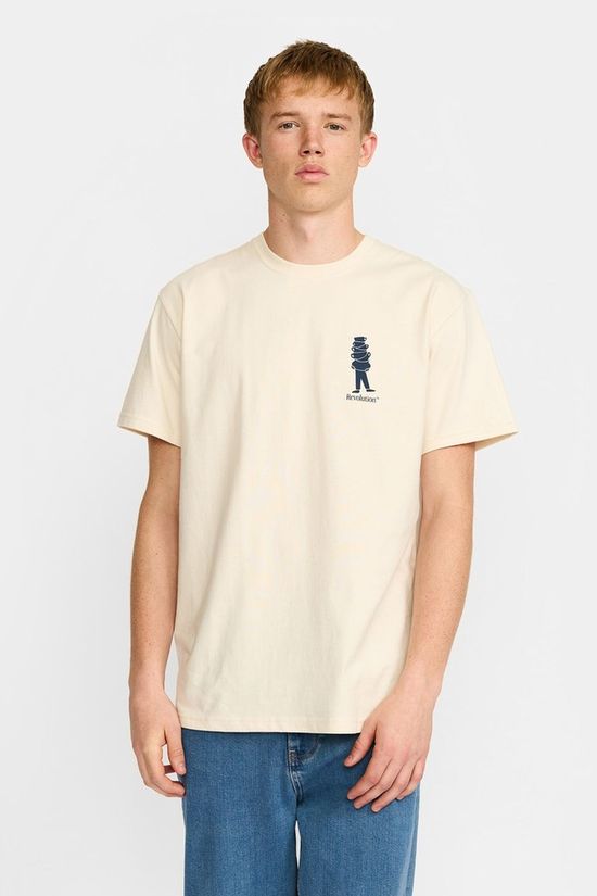 Revolution T-Shirt 1458 Bre Offwhite