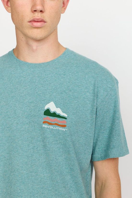 Revolution T-Shirt 1459 Ter Turquoise