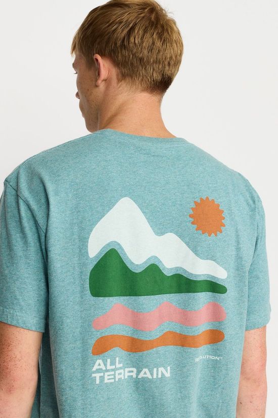 Revolution T-Shirt 1459 Ter Turquoise
