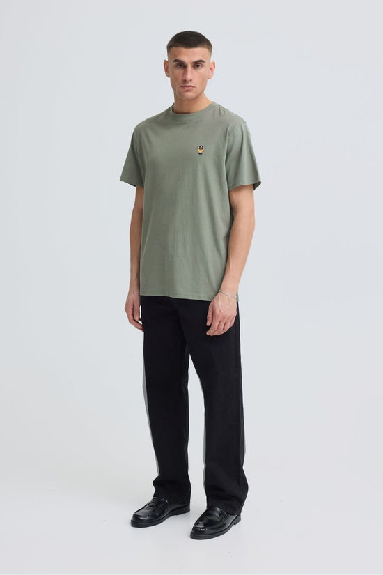 Solid Pantalon Alann Cai Agave Green