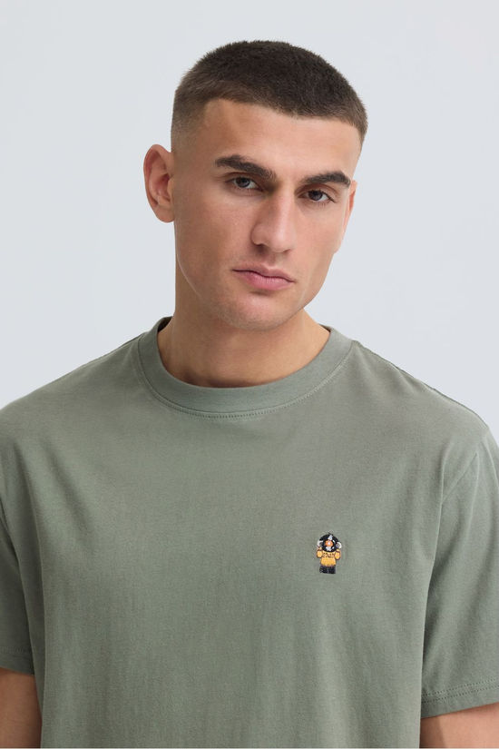 Solid Pantalon Alann Cai Agave Green