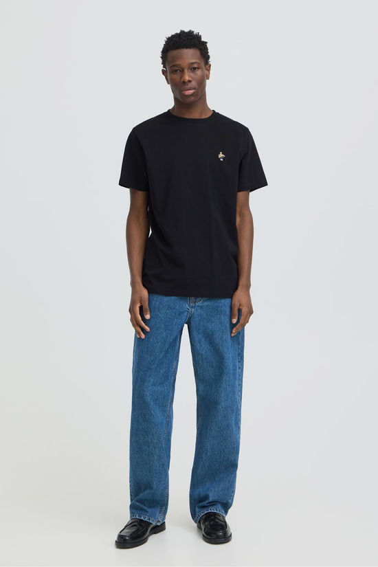 Solid T-Shirt Sdwillard Tee True Black