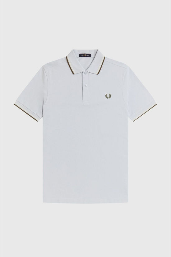 Fred Perry Polo Twin Tipped Dusky Blue