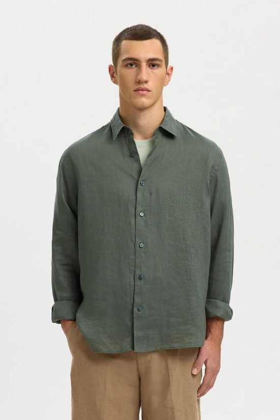 Selected Chemise Regkylian Balsam Green