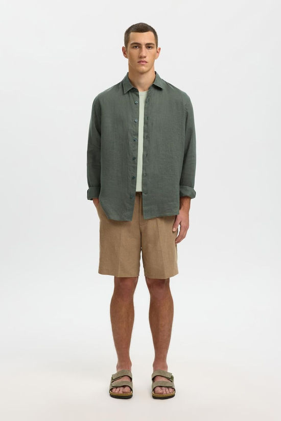 Selected Chemise Regkylian Balsam Green