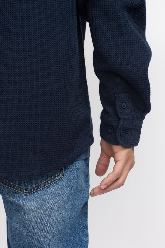 Revolution Hemd 3187 Navy