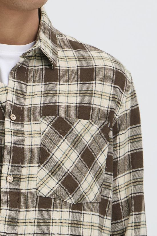 Solid Chemise Steve Slate Black