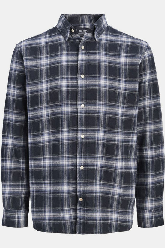 Jack & Jones Chemise Efield Check Navy Blazer