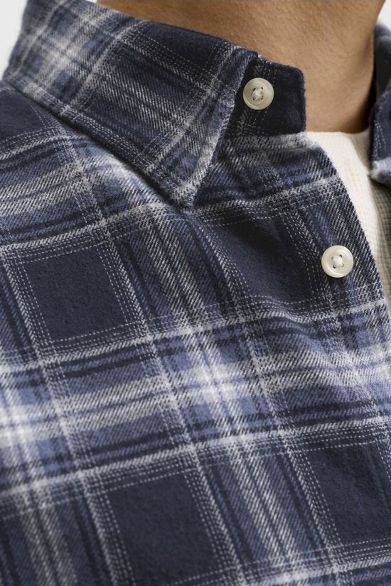 Jack & Jones Chemise Efield Check Navy Blazer