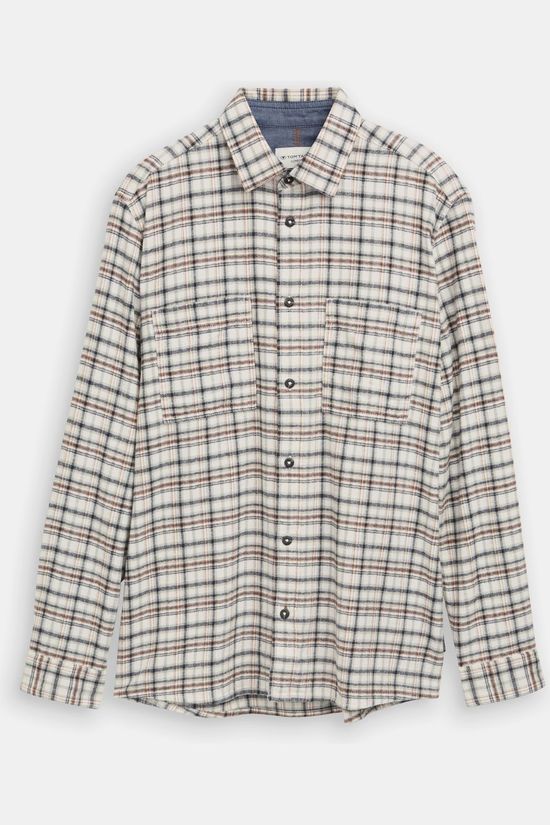 Tom Tailor Chemise 1052328 White Based Mint Check
