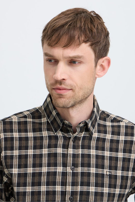 Casual Friday Chemise Cfjose 0159 Shirt Charcoal Melange