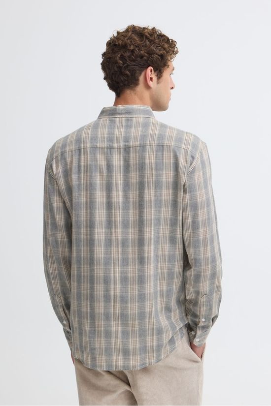 Casual Friday Chemise Cfalvar Checked Shirt Monument Mélange Check
