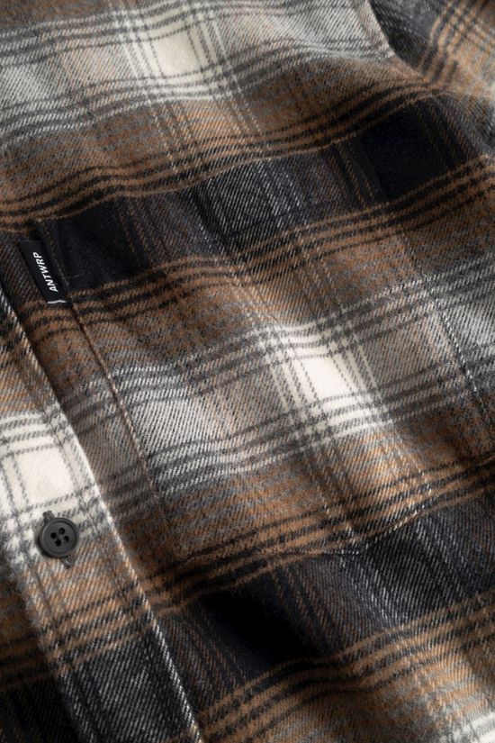 Antwrp Chemise Checked Shirt Anthracite