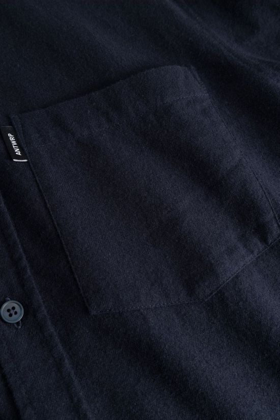 Antwrp Chemise Classic Cotton Shirt Ink Blue