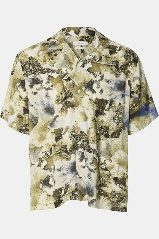 Selected Hemd Relaxvero Sandshell