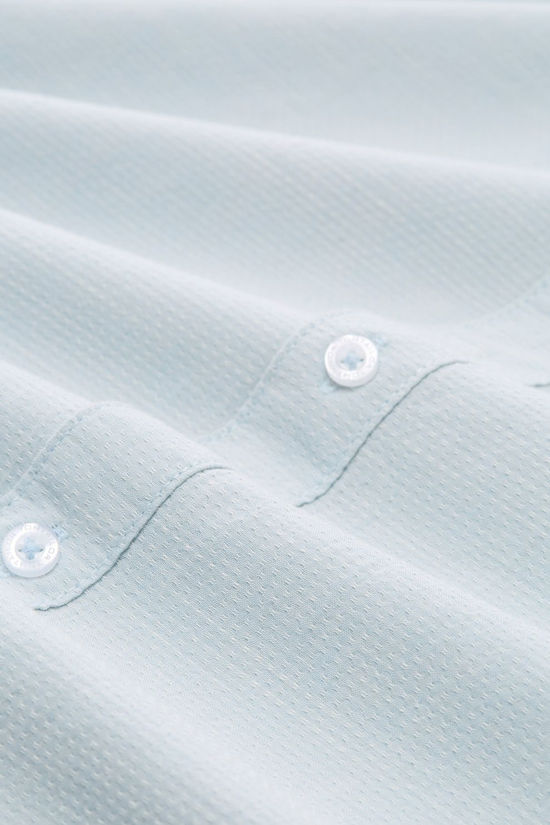 Tom Tailor Hemd 1050952 Light Blue Structure