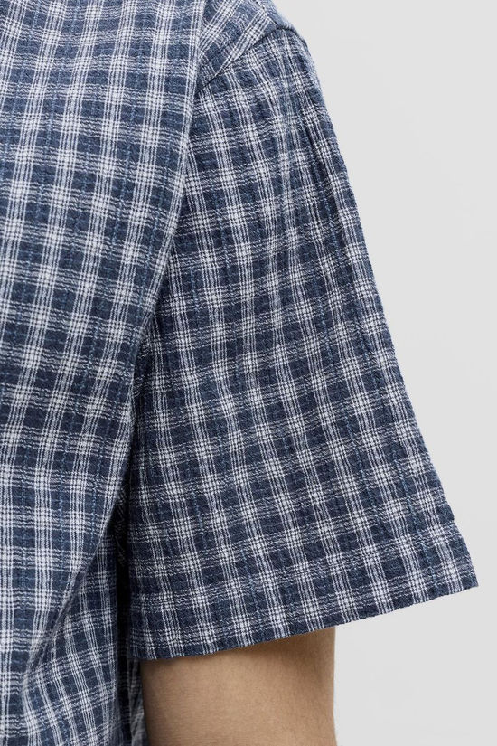 Jack & Jones Hemd Jprblulevi Dobbi Pageant Blue