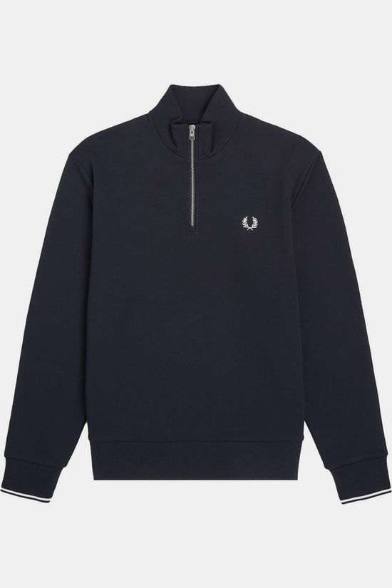 Fred Perry Trui Half Zip Navy