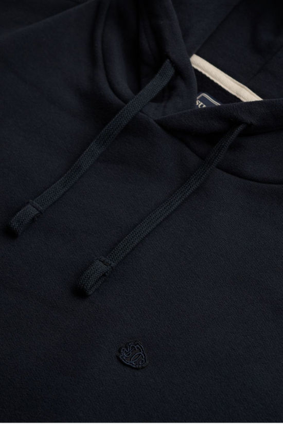 Superdry Pull Essential Sdco Logo Hood Dark Navy