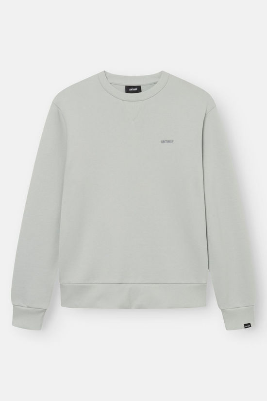 Antwrp Trui Basic Crewneck Sweat - Regular Fit Sharkskin