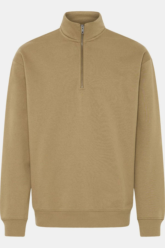 Solid Trui Sdlenz Halfzip Ermine