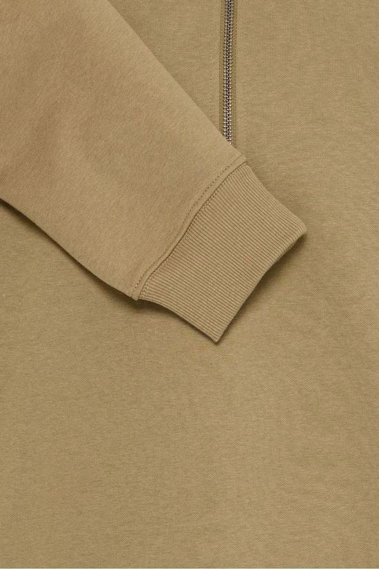 Solid Trui Sdlenz Halfzip Ermine