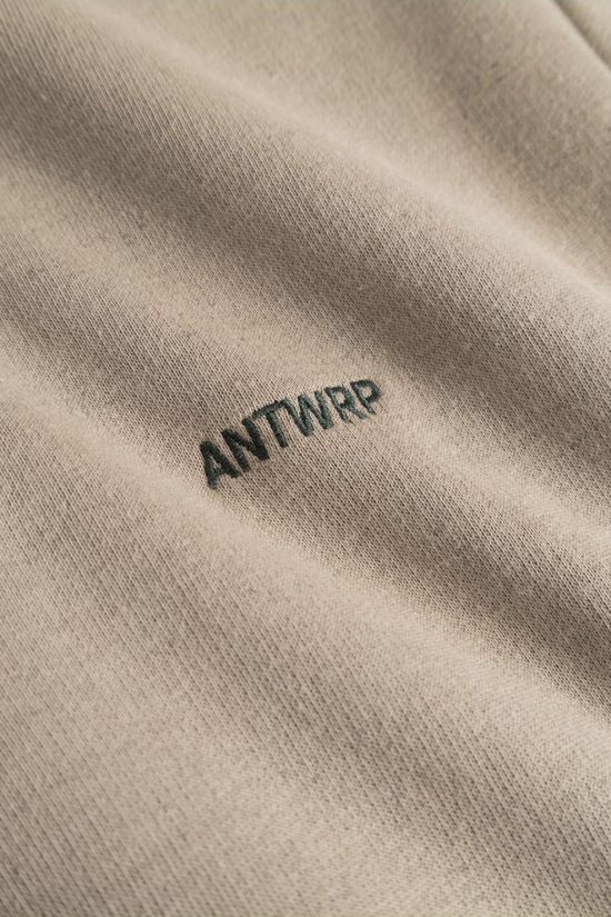 Antwrp Pull Half Zip Sweat Clay