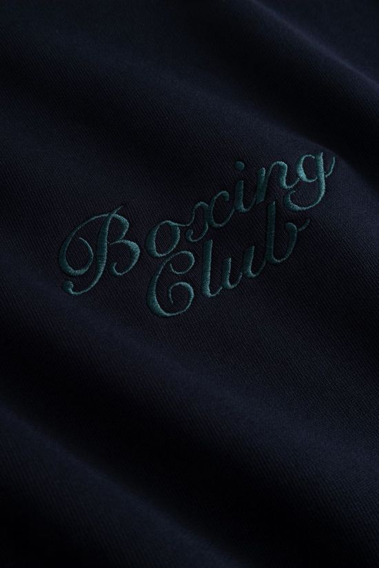 Antwrp Pull Boxing Club Backprint Sweat Ink Blue
