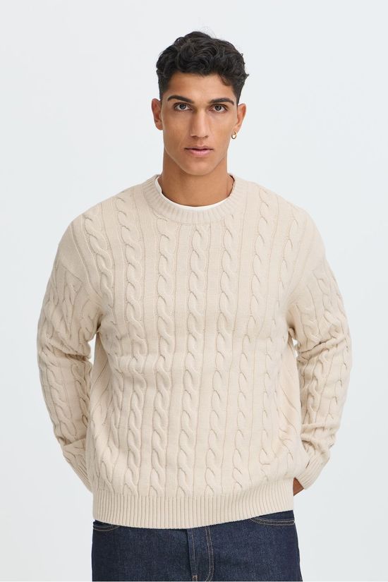 Solid Pantalon Alann Cai Oatmeal