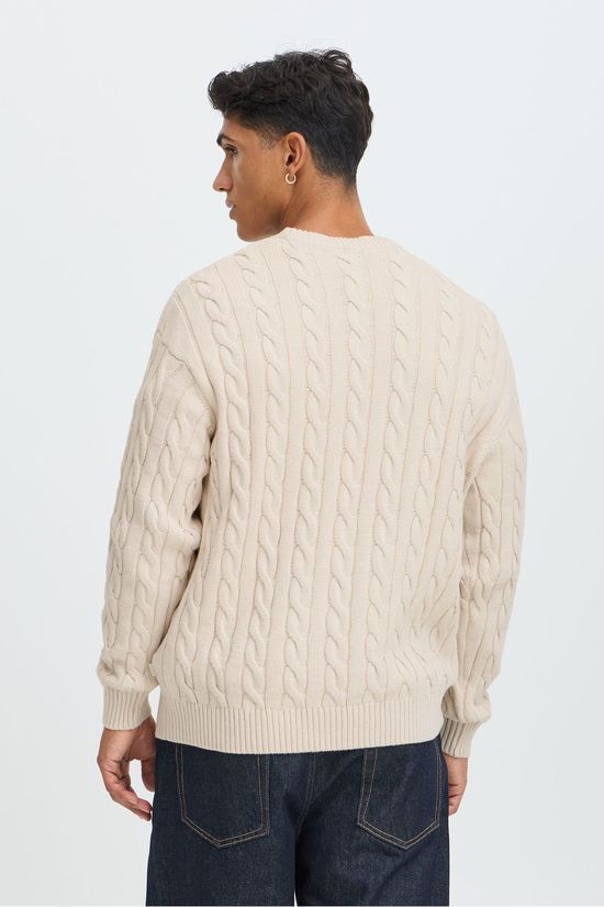 Solid Pantalon Alann Cai Oatmeal