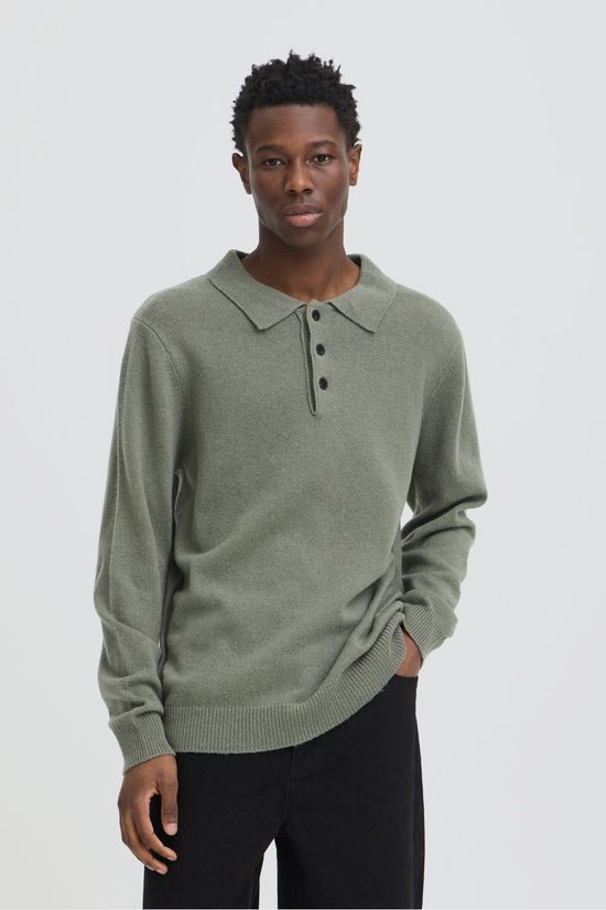 Solid Pantalon Alann Cai Agave Green