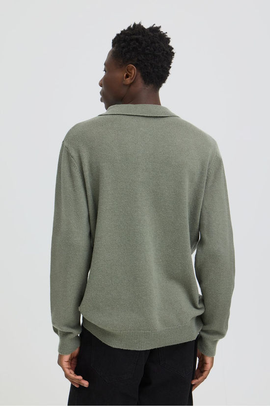 Solid Pantalon Alann Cai Agave Green