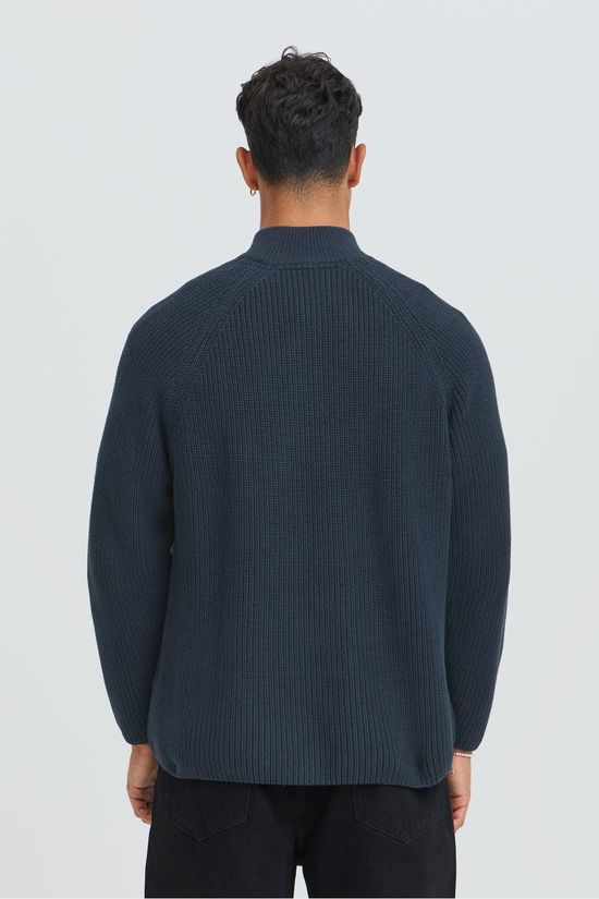 Solid Pantalon Alann Cai Insignia Blue