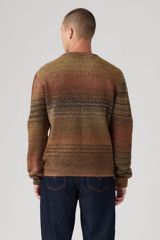 Levi's Pull Presidio Crew Boucle Coffee Boucle