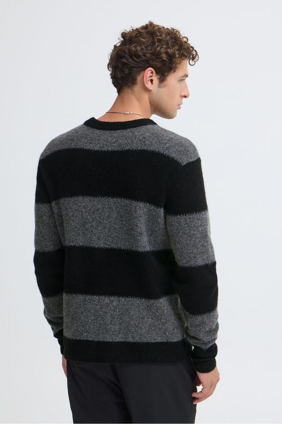 Casual Friday Pull Cfasgar Knit Charcoal Grey Melange