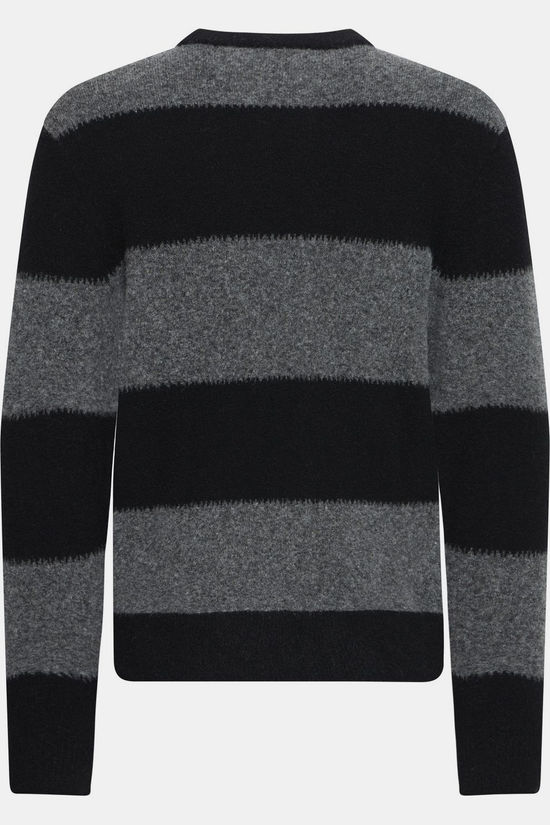 Casual Friday Pull Cfasgar Knit Charcoal Grey Melange