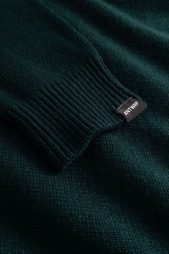 Antwrp Pull V Neck Merino Knit Teal