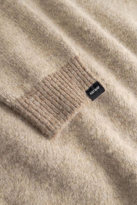 Antwrp Pull Colorblock Knit Clay