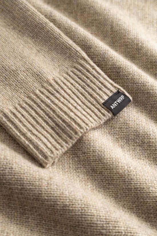 Antwrp Pull Jacquard Merino Knit Clay